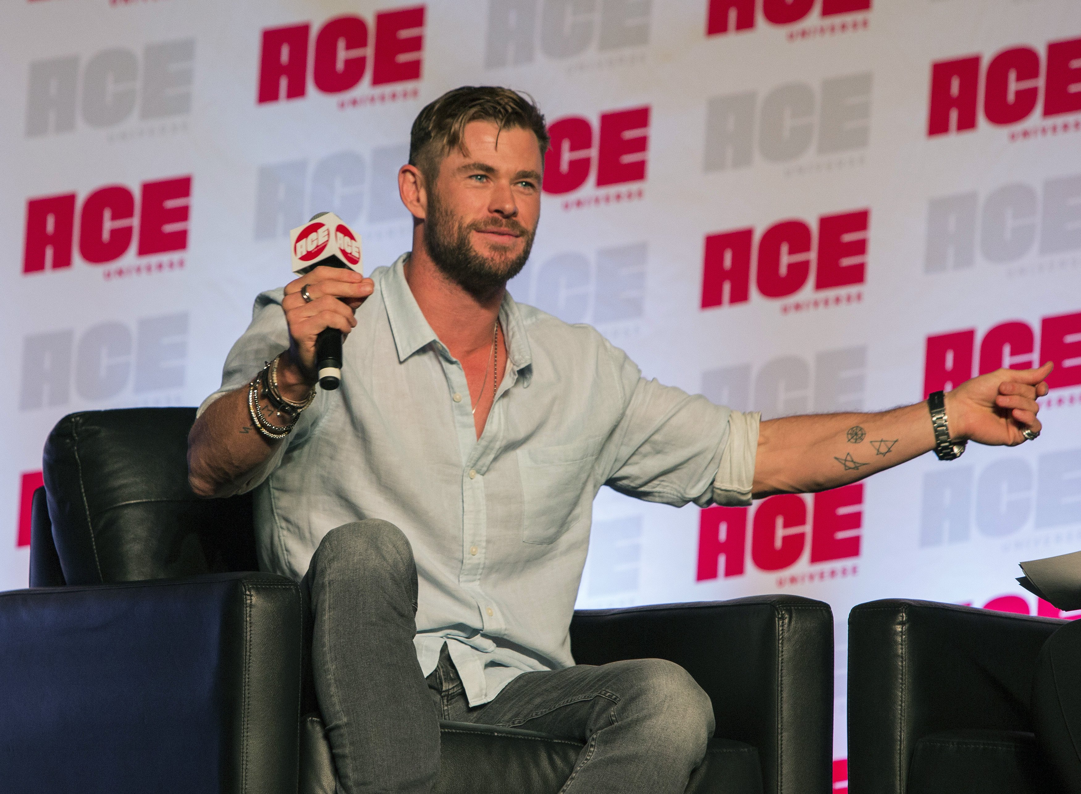 Chris Hemsworth en octubre de 2019 en Chicago, Illinois. | Foto: Getty Images