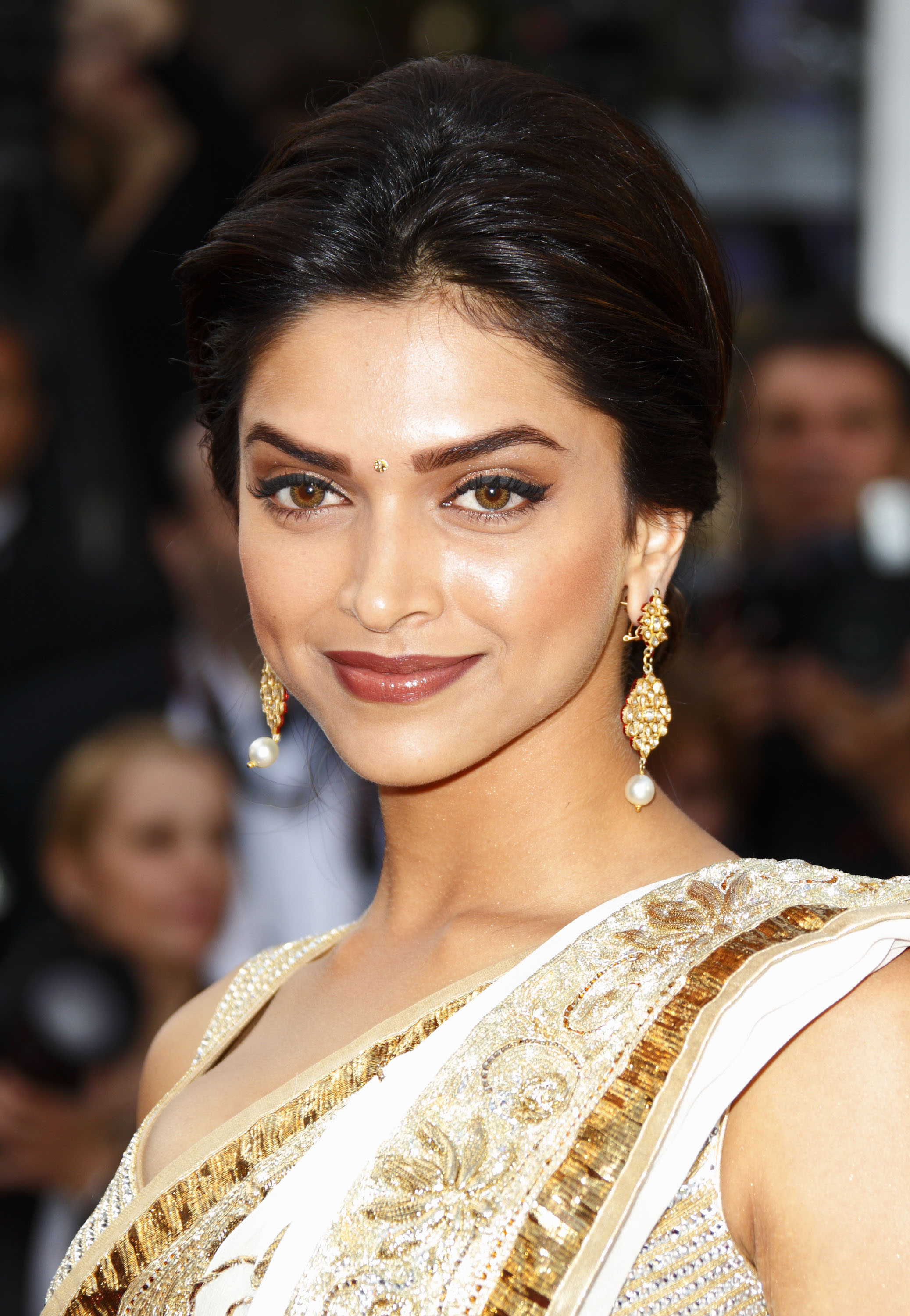 Deepika Padukone at the premiere of "On Tour" during the 63rd Annual International Cannes Film Festival on May 13, 2010, in France. | Source: Getty Images