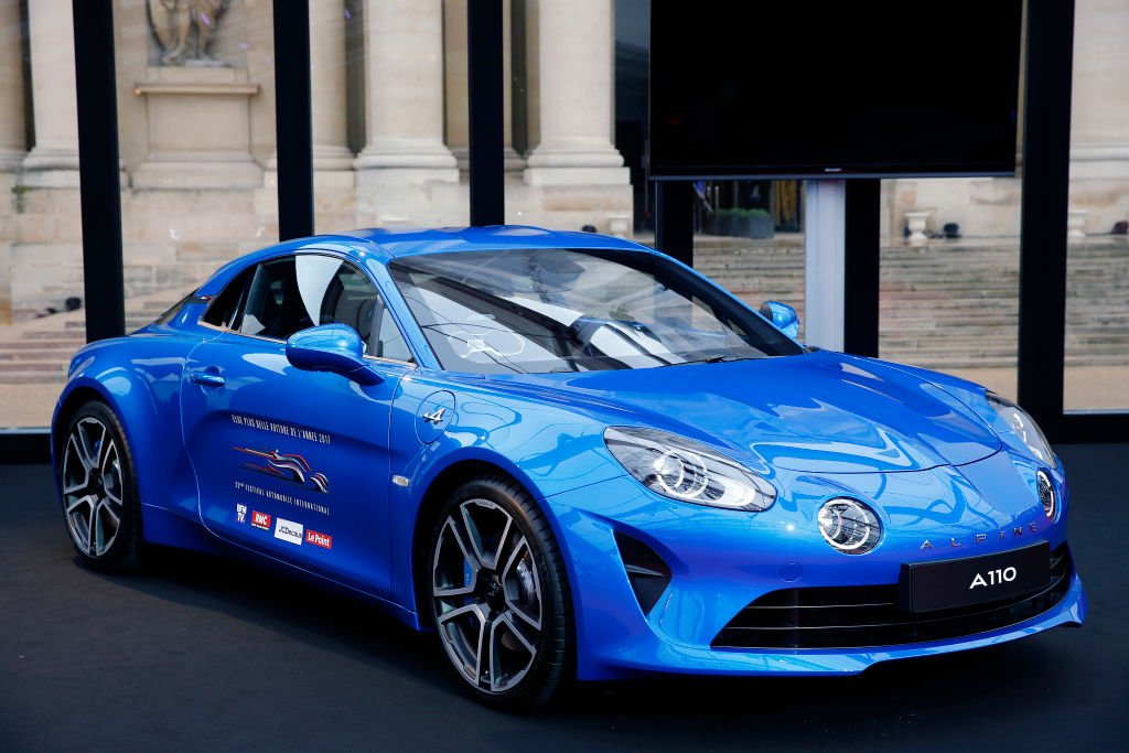 Une superbe Alpine A 110 bleue. | Photo : Getty Images