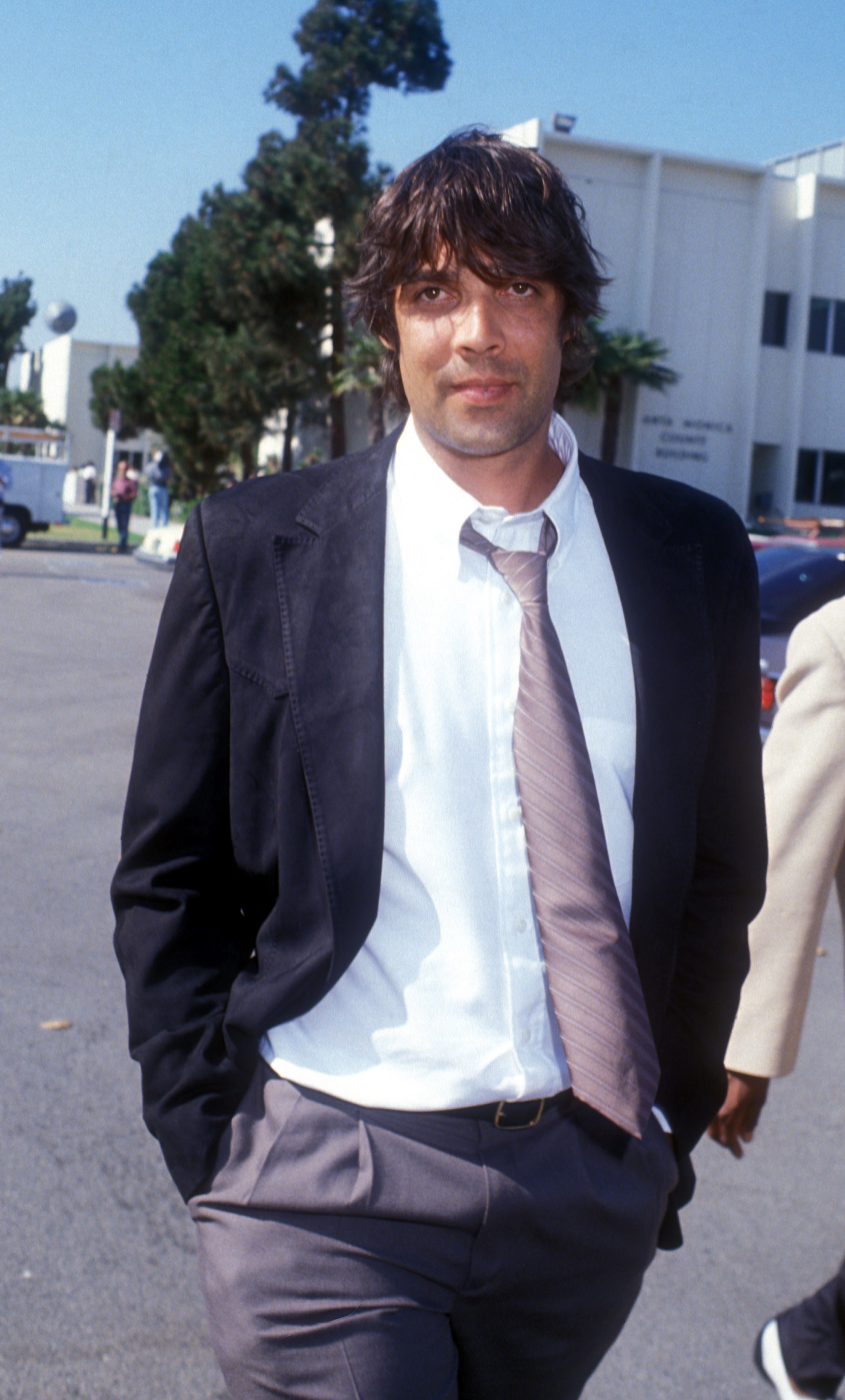 Christian Brando during a press conference at the Santa Monica Courthouse in Santa Monica, California | Source: Getty Images