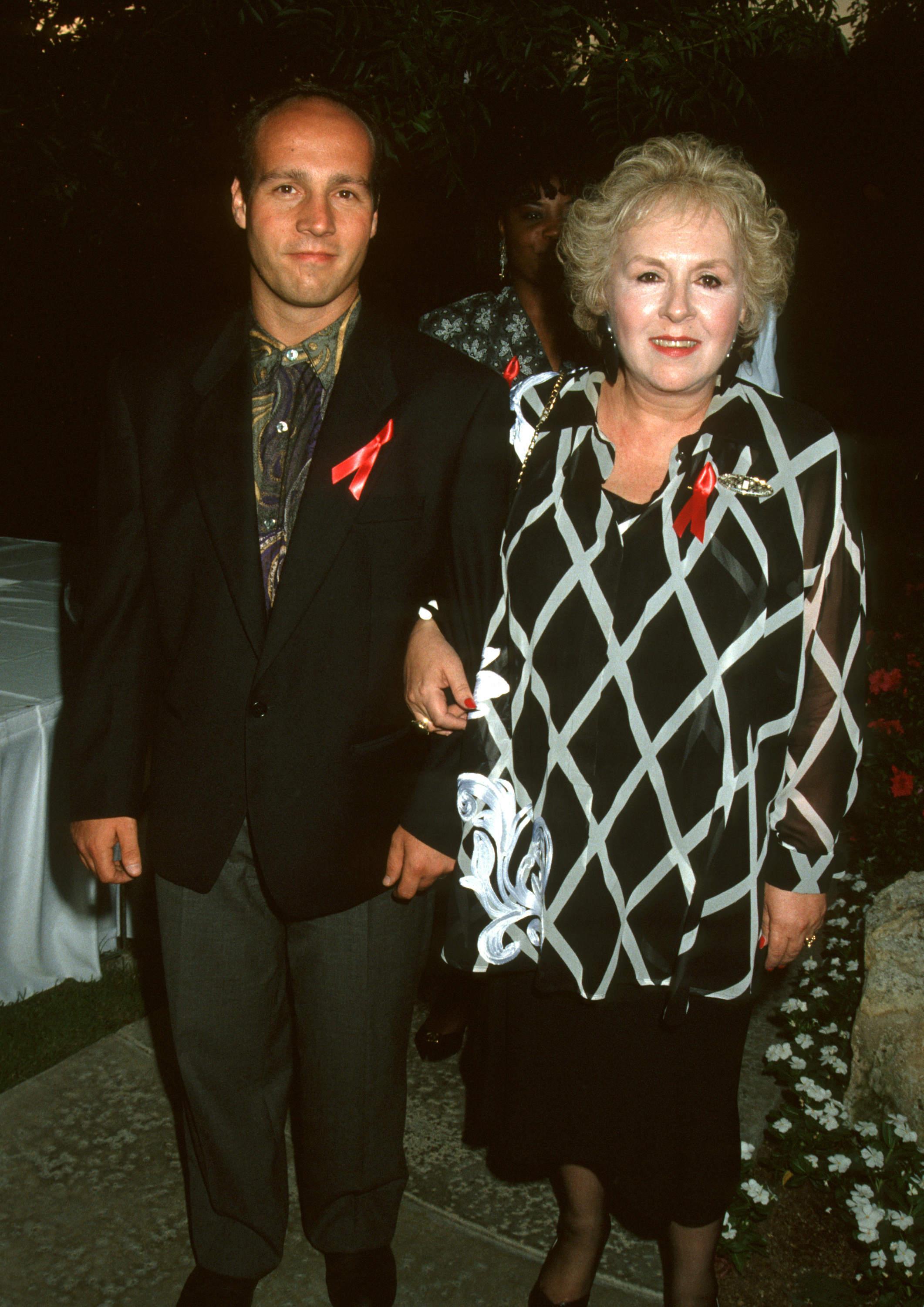 Michael Cannata and Doris Roberts during the Primetime Emmy Awards Nominees Pre-Party in Westwood, California, on August 25, 1992 | Source: Getty Images