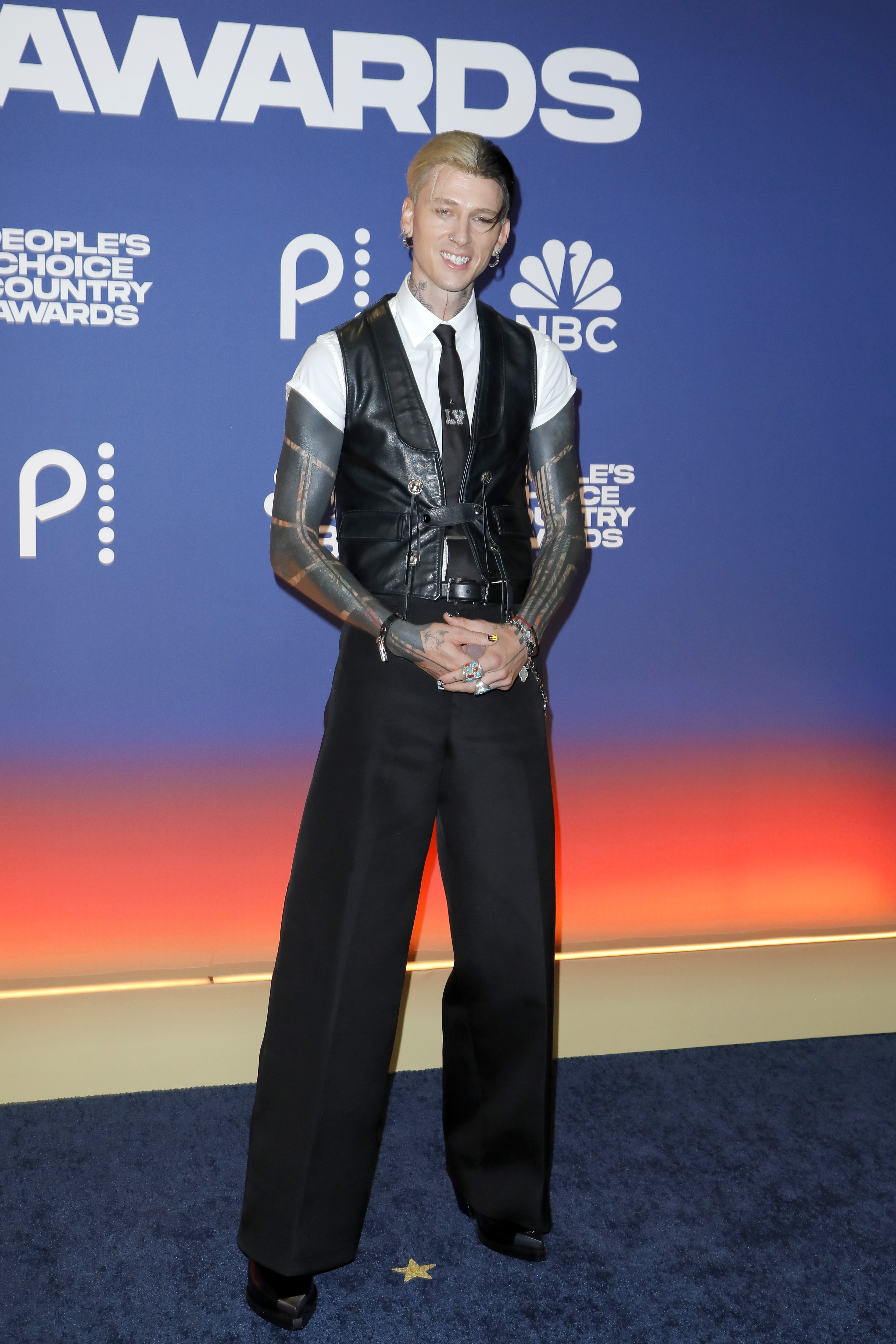 Machine Gun Kelly on September 26, 2024, in Nashville, Tennessee | Source: Getty Images