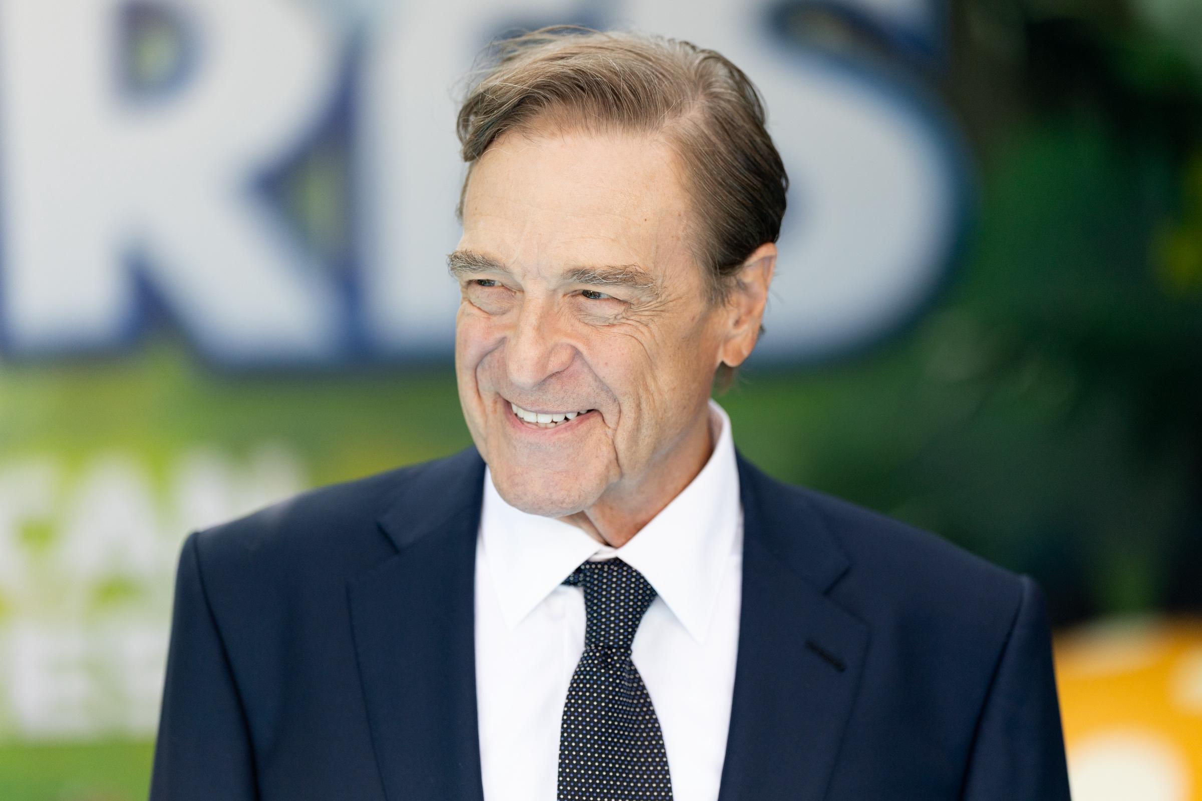 John Goodman during the Los Angeles premiere of Paramount Pictures "Smurfs" at Paramount Pictures Studios on July 13, 2025, in Los Angeles, California | Source: Getty Images