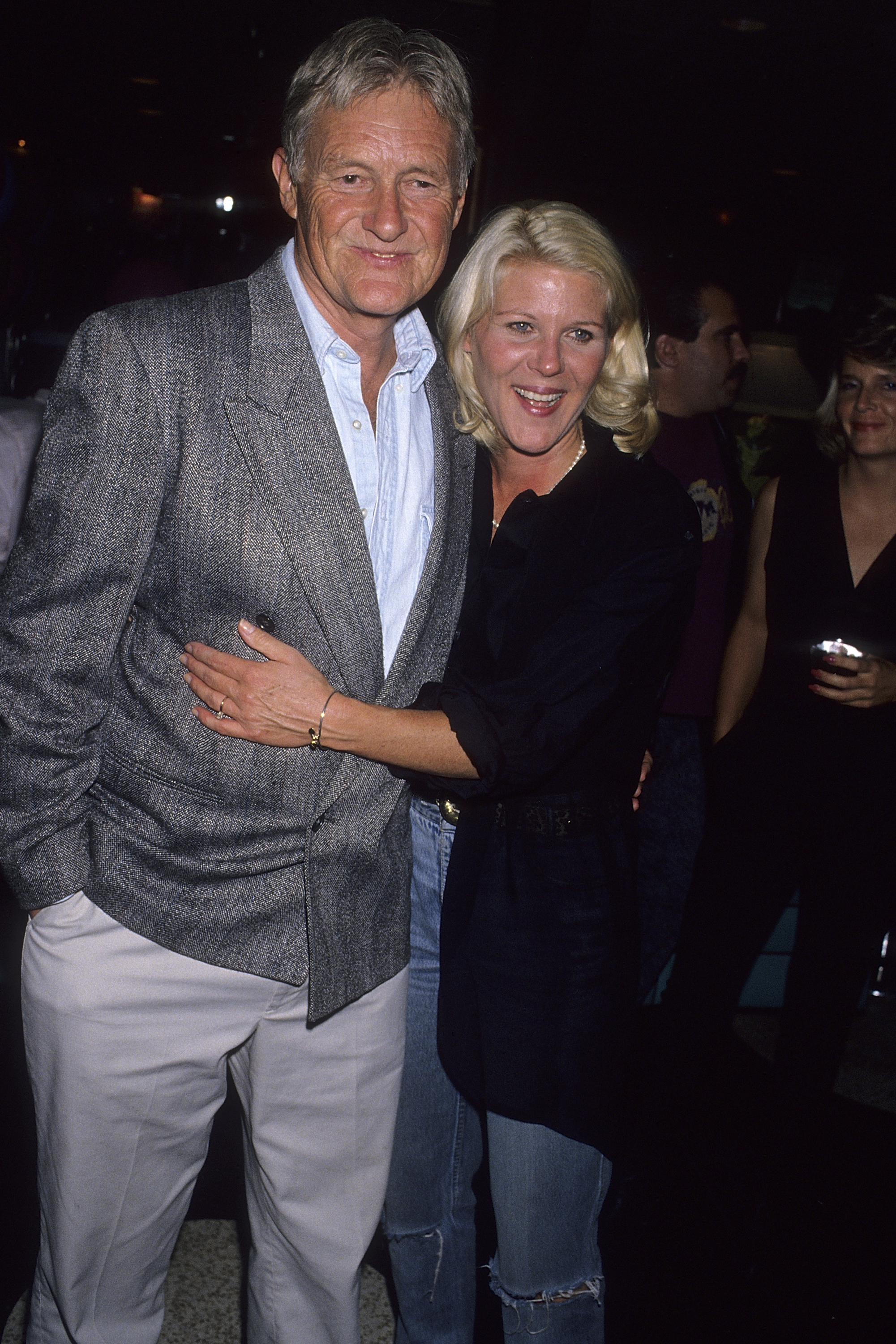 Orson Bean and Alley Mills at "The Wonder Years" 100th Episode Celebration on November 11, 1992, in Beverly Hills, California | Source: Getty Images