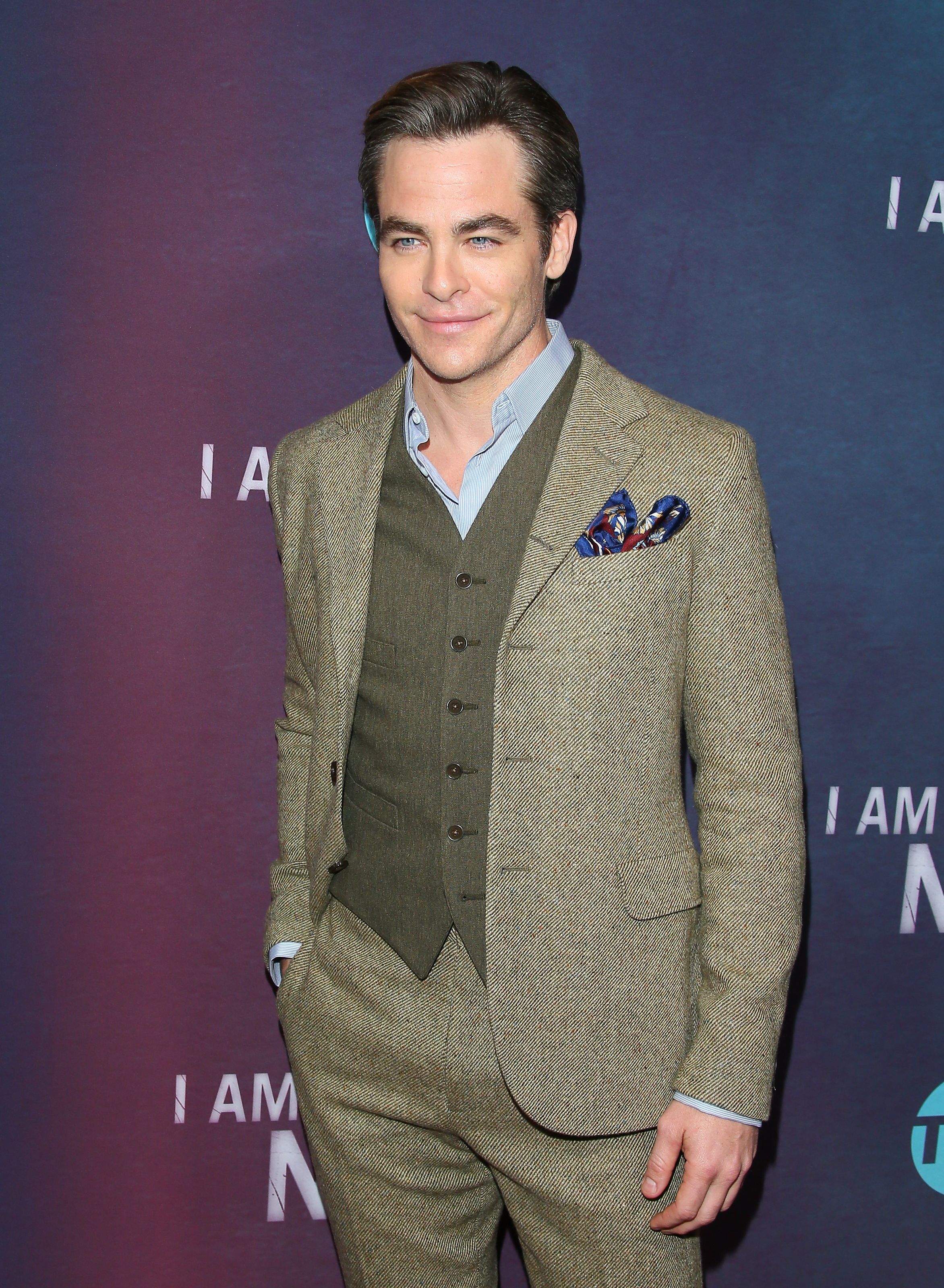 Chris Pine at the premiere of TNT's "I Am the Night" on January 24, 2019, in Los Angeles, California. | Source: Getty Images