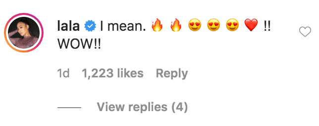 La La Anthony commented on a photo of Ayesha Curry dressed in a bikini | Source: Instagram.com/ayeshacurry