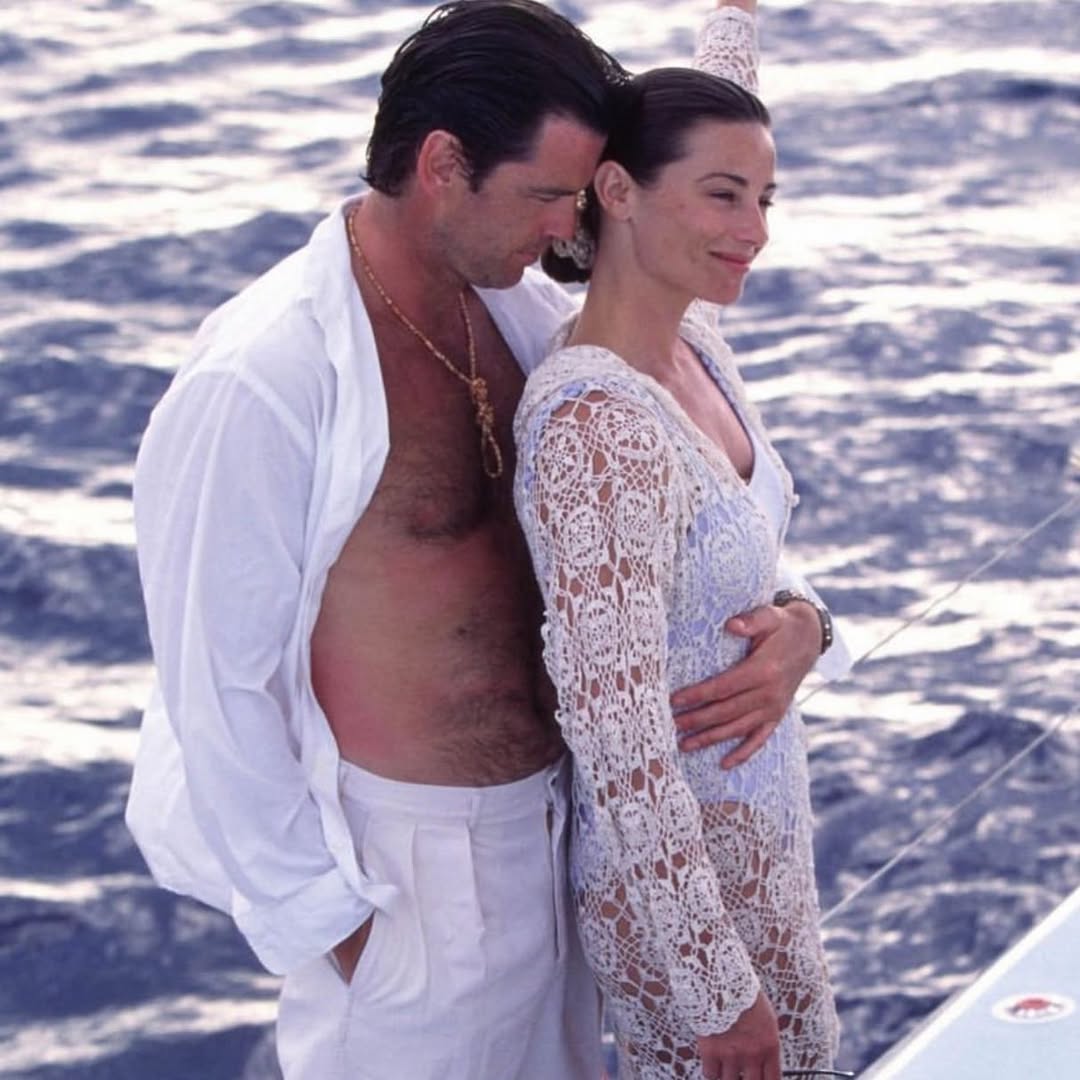 Pierce Brosnan and his wife from a post dated June 4, 2023. | Source: Instagram/piercebrosnanofficial