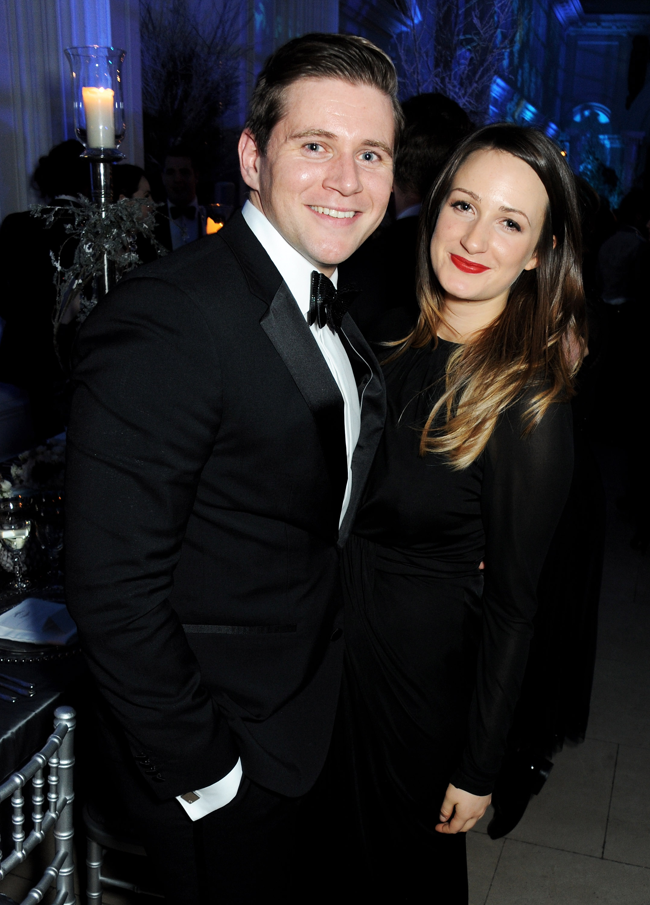 Allen Leech and Doone Forsyth attend the Winter Whites Gala in aid of Centrepoint at Kensington Palace on November 26, 2013, in London, England | Source: Getty Images