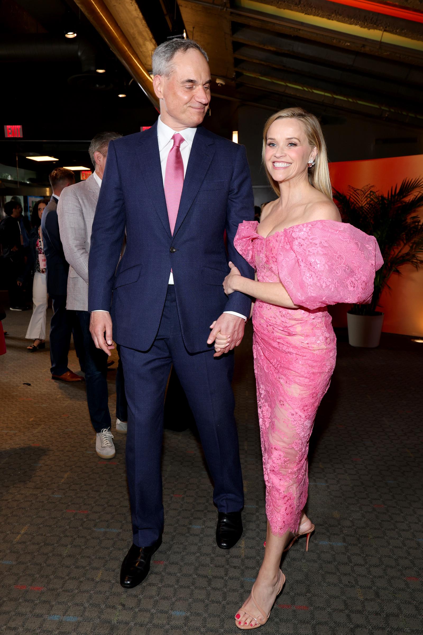 Reese Witherspoon's appearance with Oliver Haarmann marked a rare public moment for the couple, whose romance has mostly unfolded away from the spotlight. The Prime Video event quickly became less about the guest list and more about the quiet signals between them. | Source: Getty Images