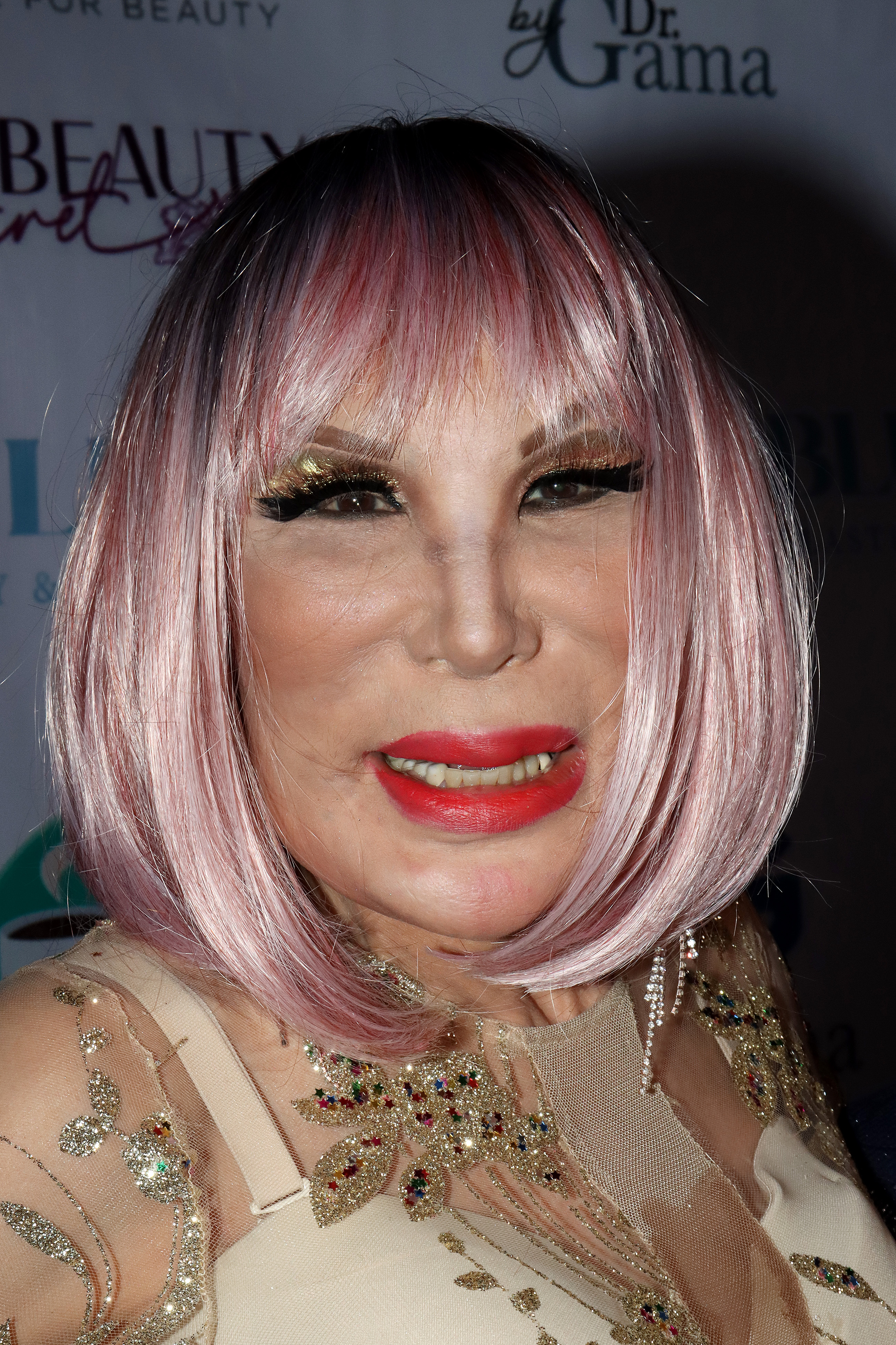 Lyn May during a Botox party on October 9, 2021, in Mexico City, Mexico. | Source: Getty Images