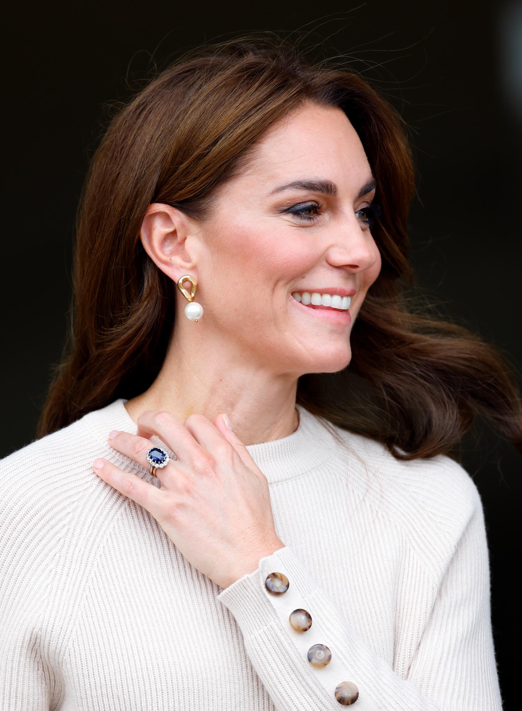 Princess Catherine visiting Nottingham Trent University in Nottingham, England on October 11, 2023 | Source: Getty Images