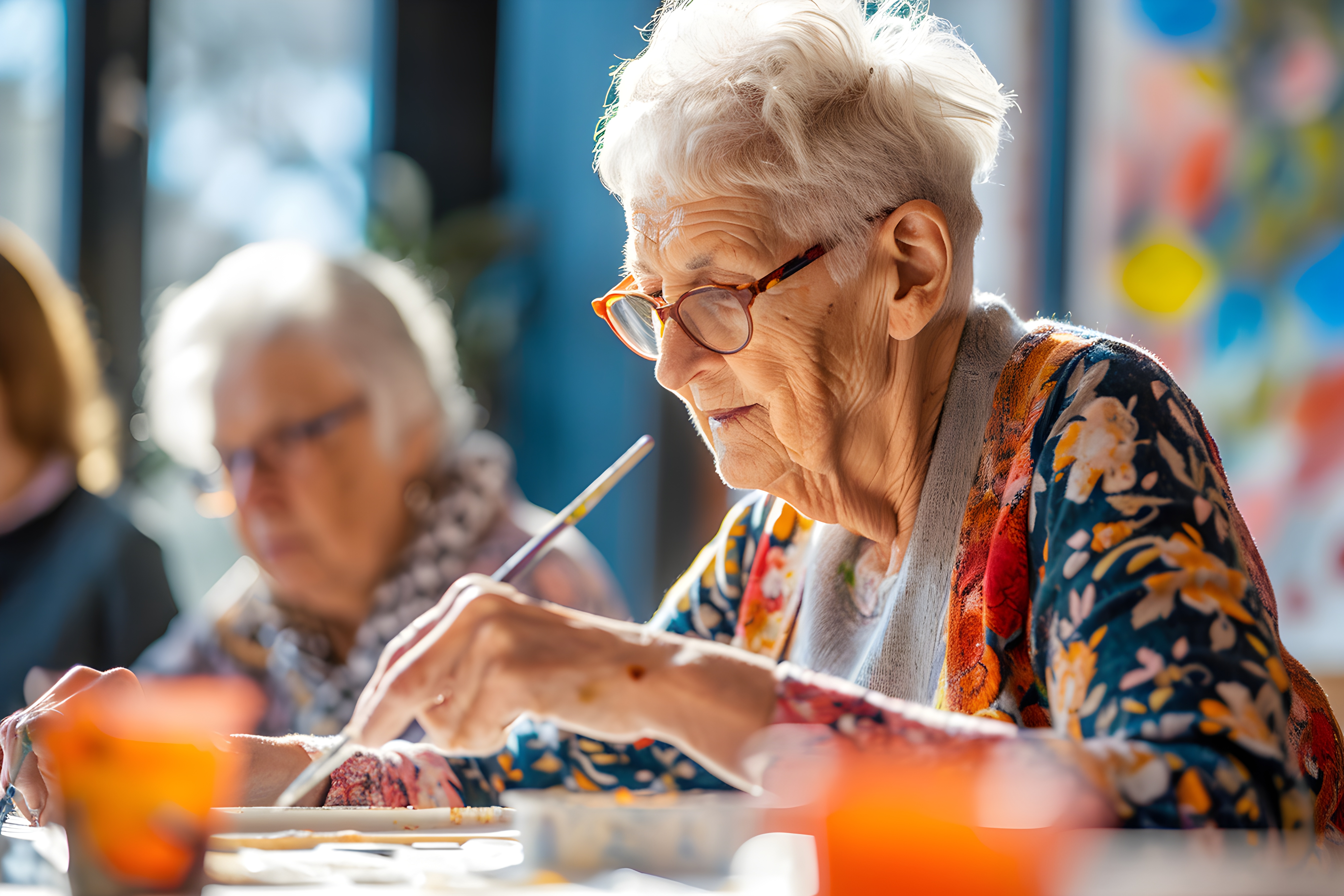 Senior women at a creative workshop | Source: Freepik