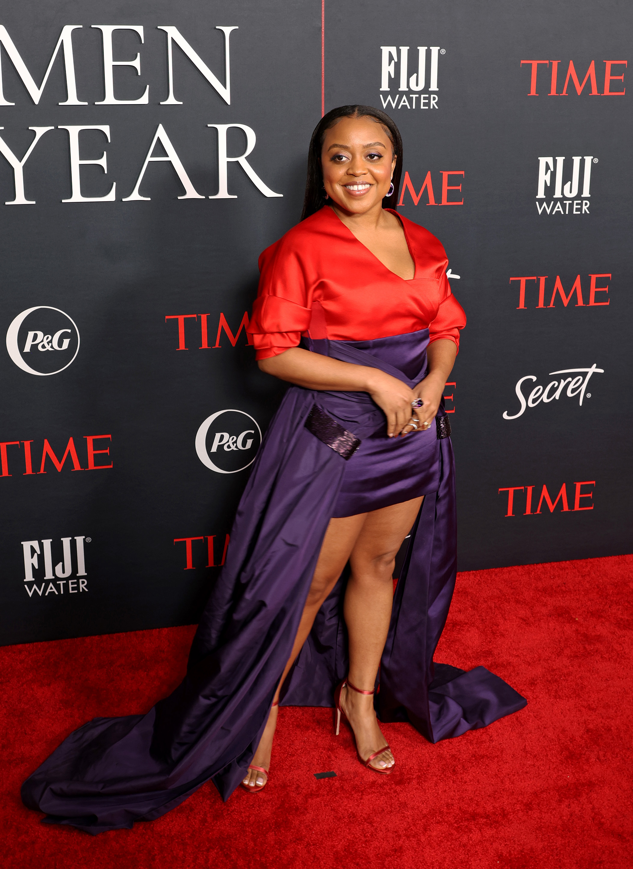 Quinta Brunson at TIME's Annual Women Of The Year Gala on March 08, 2023, in California. | Source: Getty Images