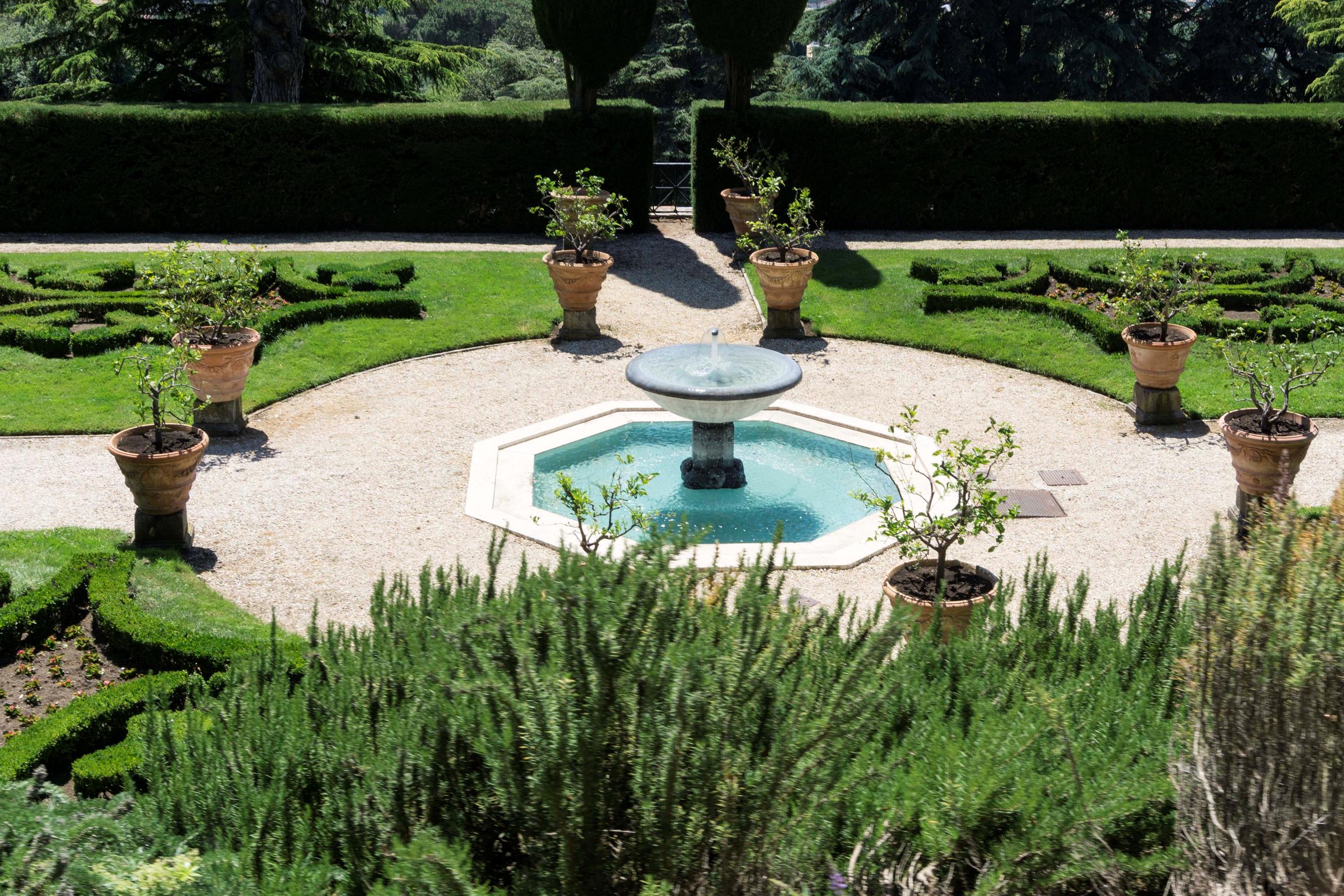 A fountain pictured at Gardens of Villa Barberini on June 12, 2017, in Castel Gandolfo, Italy. | Source: Getty Images