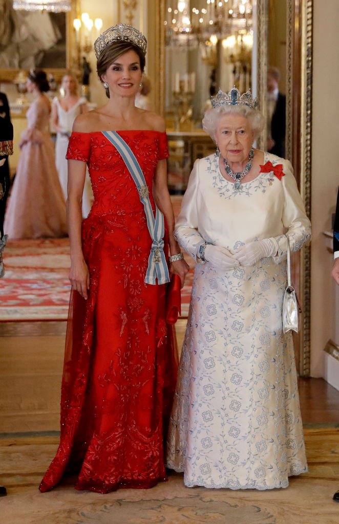 La reina Letizia y la reina Elizabeth II. | Fuente: Getty Images