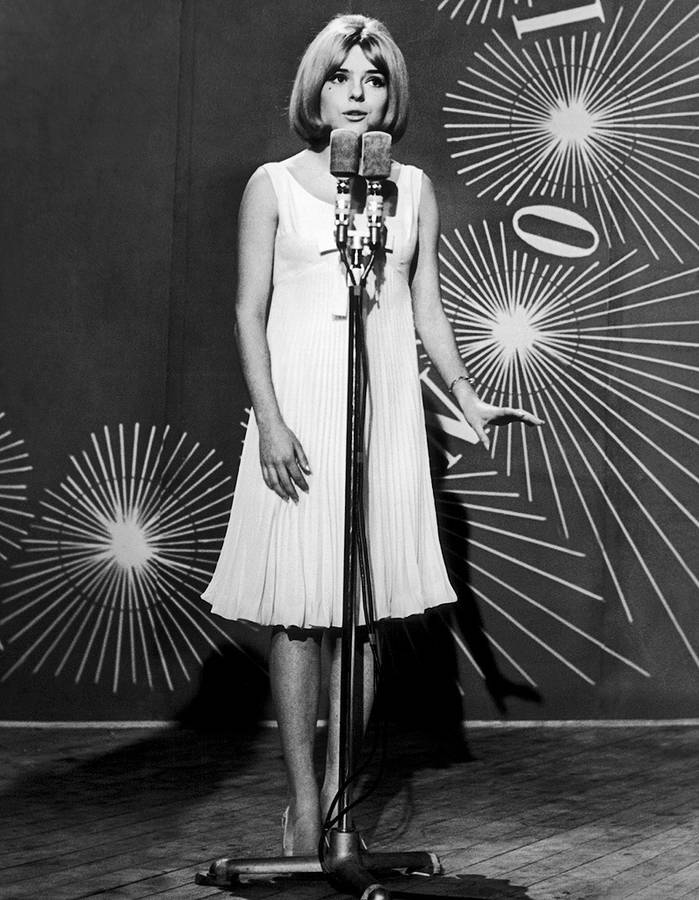 France Gall pour l'Eurovision 1965. l Source : Wikimedia Commons