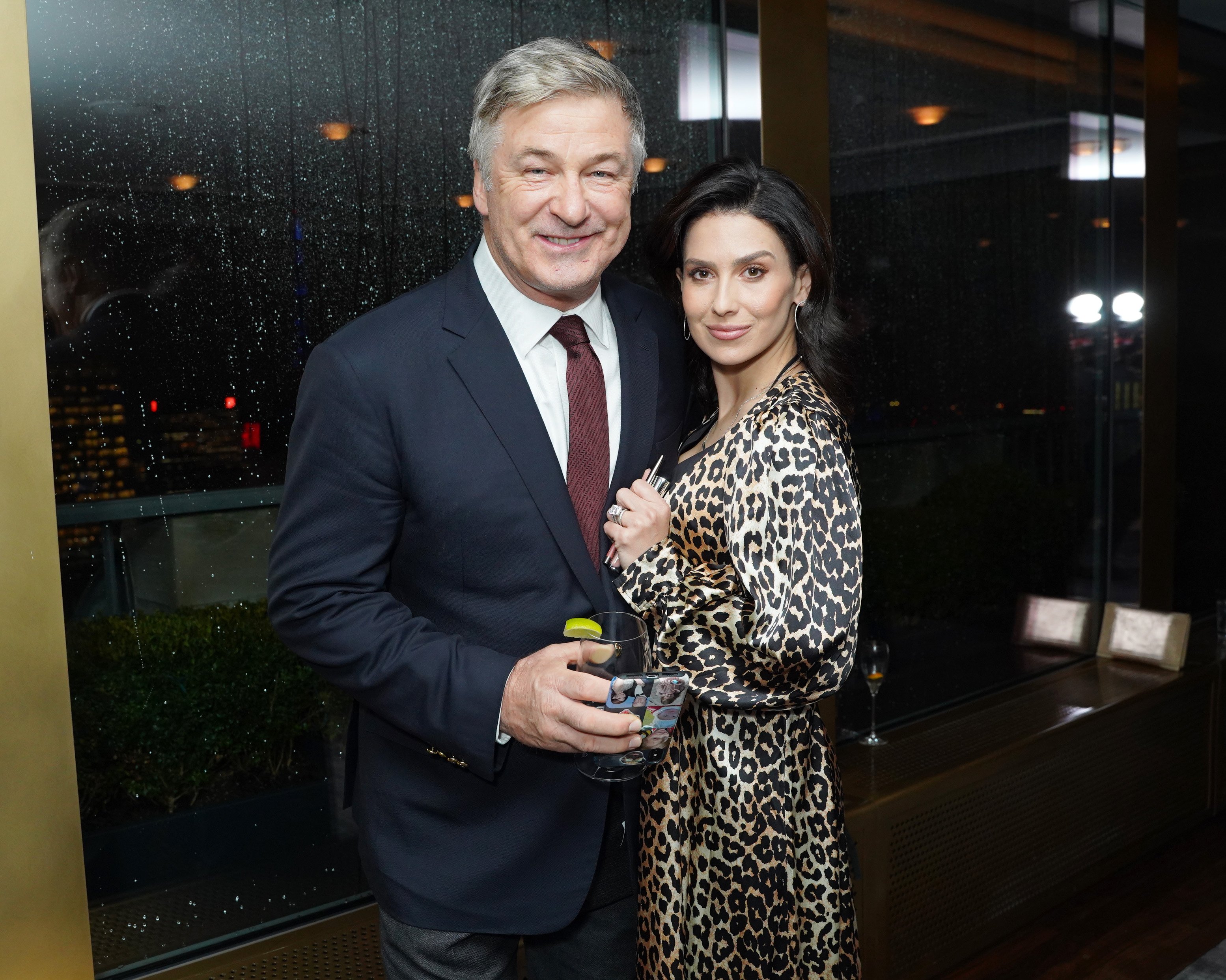 Alec and Hilaria Baldwin pictured at Guild Hall Academy Of The Arts Achievement Awards 2020 at the Rainbow Room, 2020 in New York City. | Photo: Getty Images