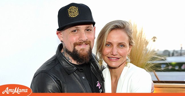 Benji Madden and Cameron Diaz at House of Harlow 1960 x REVOLVE on June 2, 2016, in Los Angeles, California. | Source: Donato Sardella/Getty Images