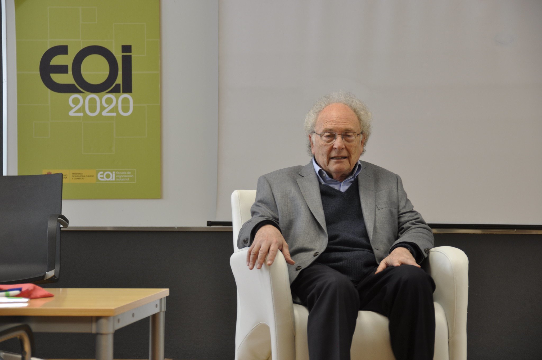 Eduard Punset (Director de Escuela abierta y Sociedad de EOI). | Imagen: Flickr Eduard Punset (Director de Escuela abierta y Sociedad de EOI). | Imagen: Flickr