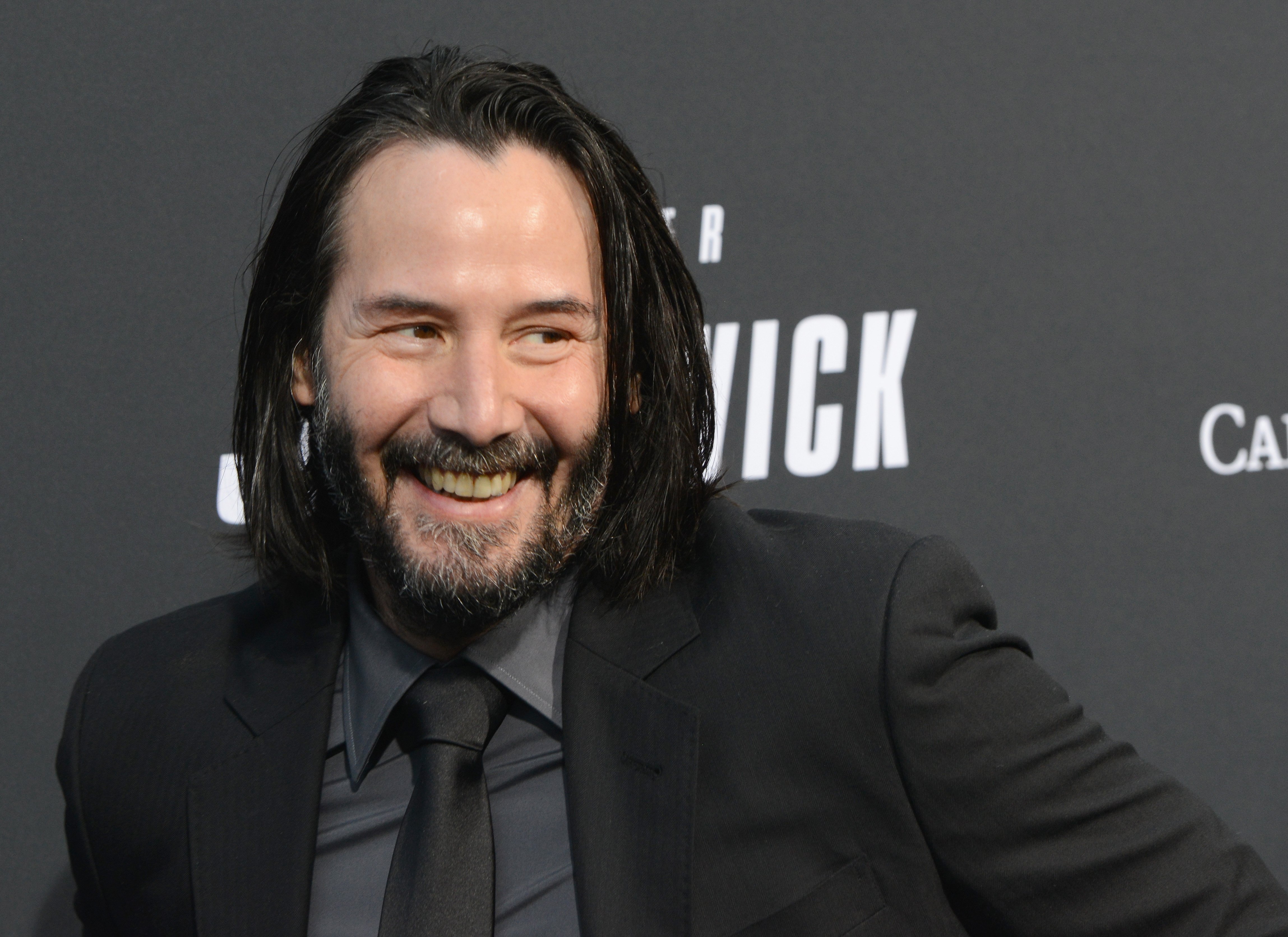 Keanu Reeves at the premiere of "John Wick 3: Parabellum" | Photo: Getty Images