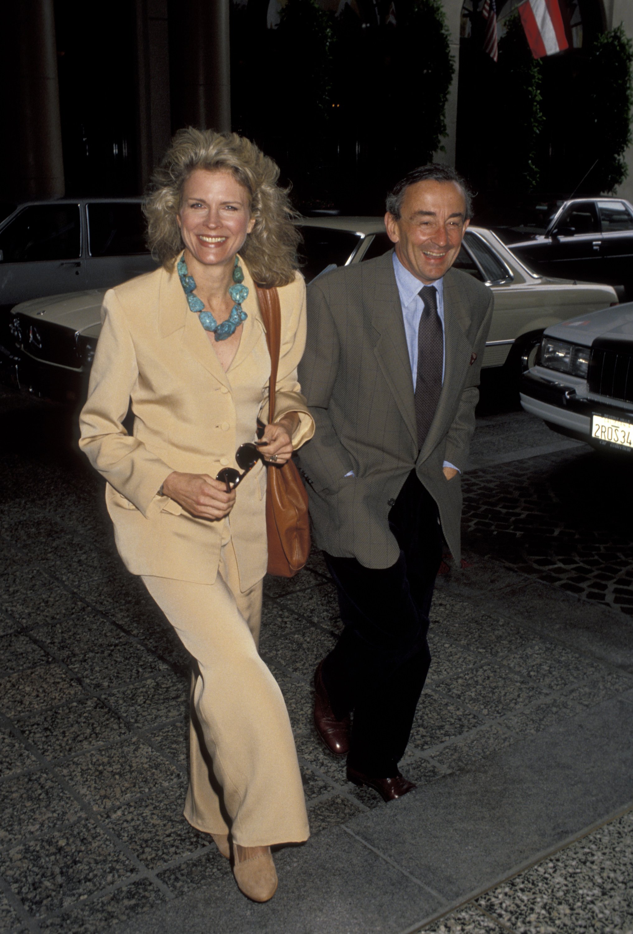 Candice Bergen and Louise Malle in Beverly Hills 1990. | Source: Getty Images