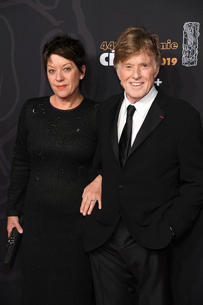 Robert Redford and Sibylle Szaggars at Salle Pleyel on February 22, 2019 in Paris, France. | Photo: Getty Images