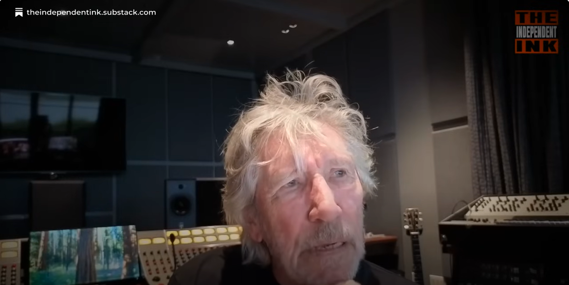 Roger Waters in an interview with Mr Fish, from a video posted August 12, 2025 | Source: YouTube/TheIndependentInk