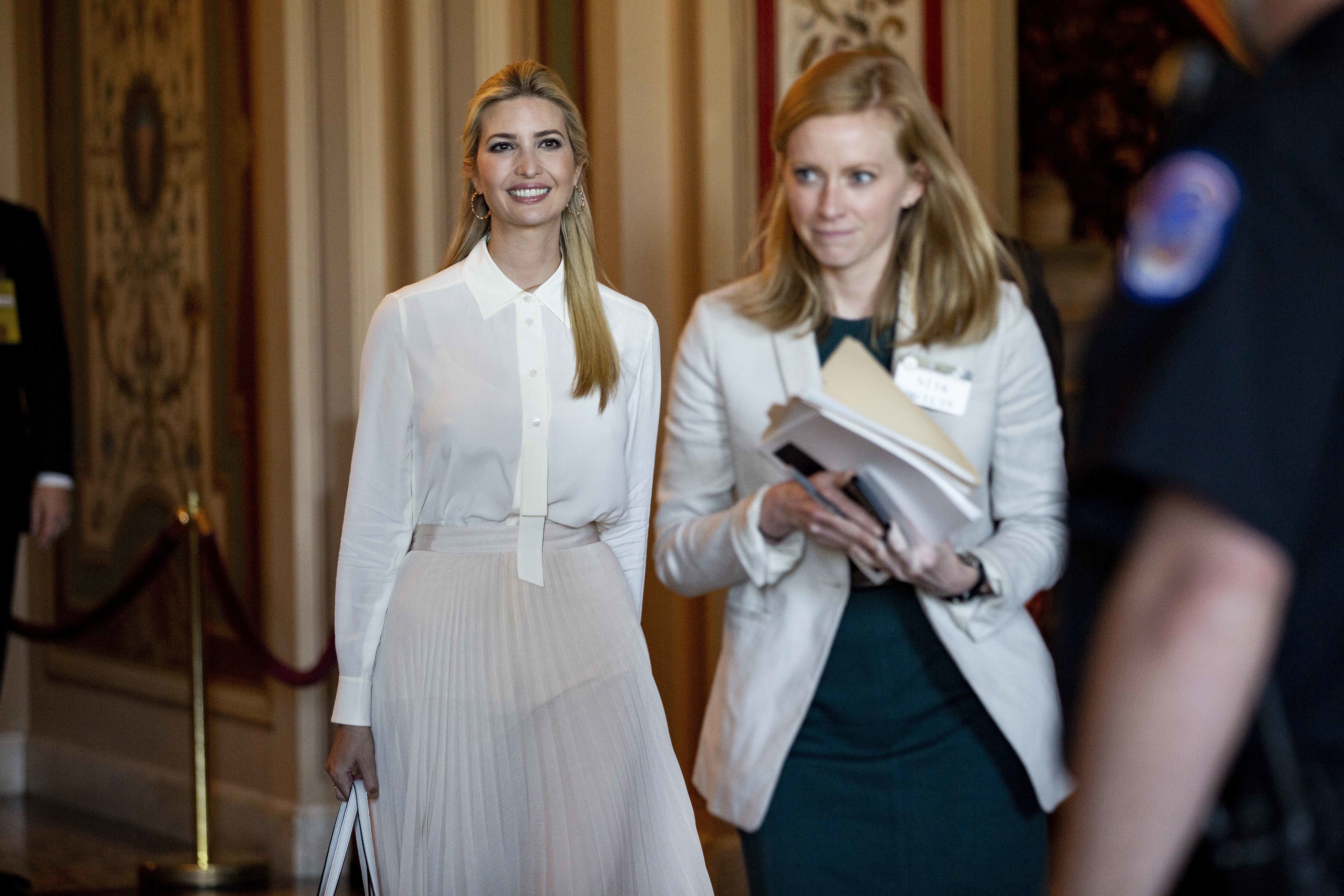 Ivanka Trump attends a meeting at the White House on June 2019 | Photo: Getty Images