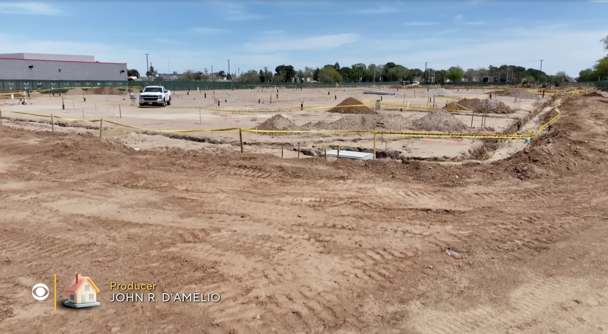 A view of Christian Bale's Together California charity project from a post dated May 18, 2025. | Source: YouTube/CBS Sunday Morning