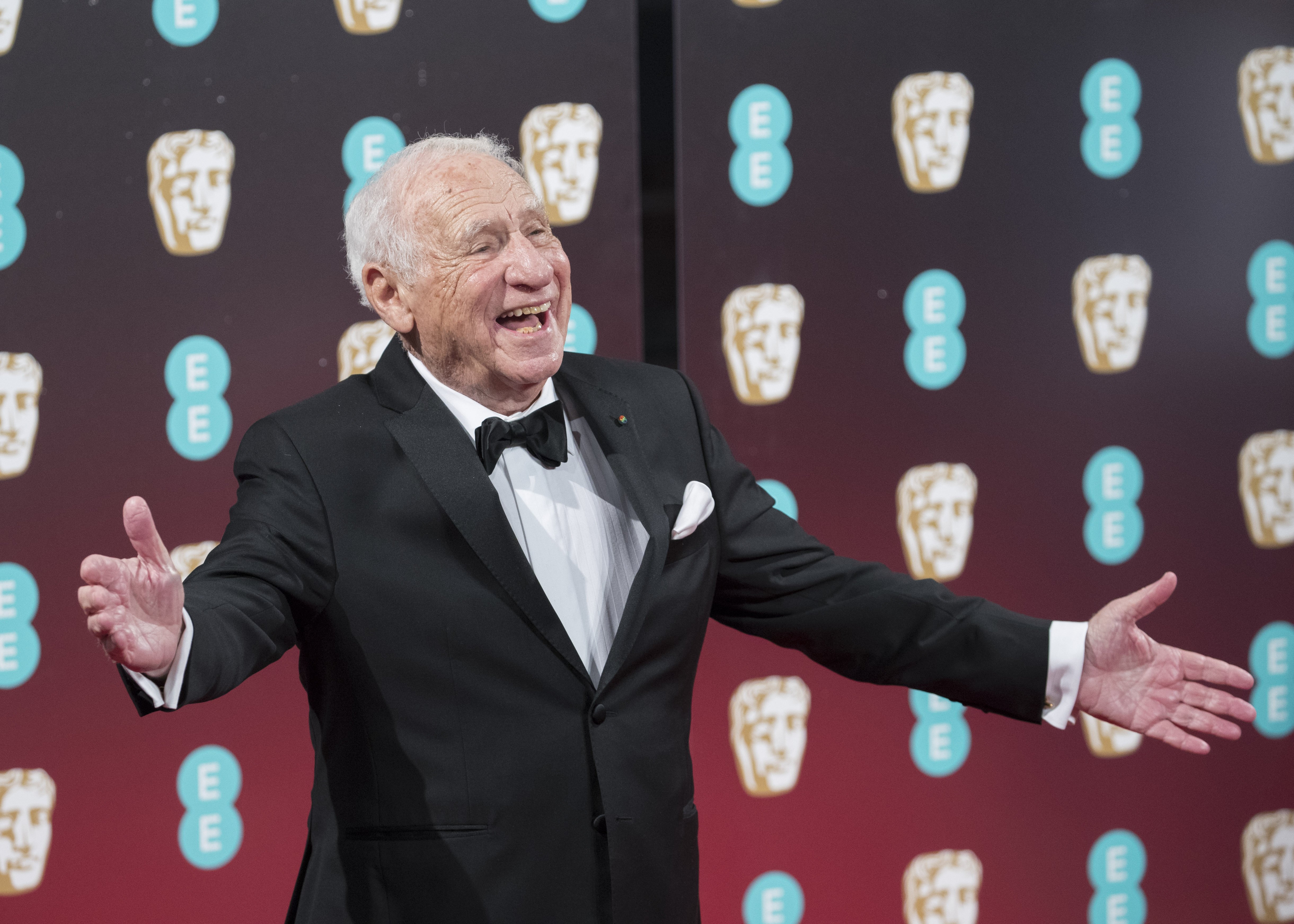 Mel Brooks at the 70th EE British Academy Film Awards (BAFTA) on February 12, 2017 in London. │Source: Getty Images  