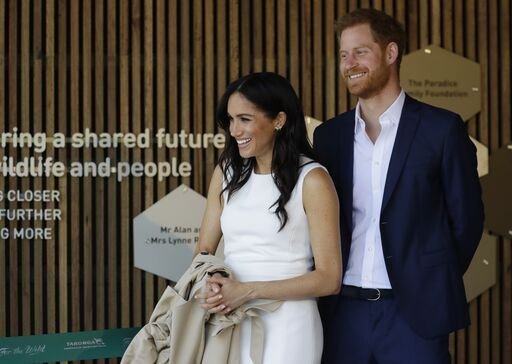 Le Prince Harry et Meghan assistent à une cérémonie au Zoo de Taronga | Photo : Getty Images Le Prince Harry et Meghan assistent à une cérémonie au Zoo de Taronga | Photo : Getty Images