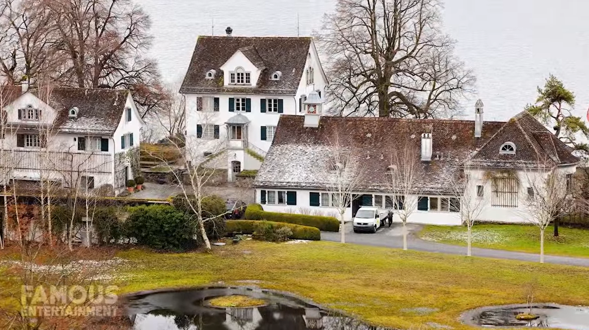 Tina Tuner and Erwin Bach's 10-building mansion in Zurich, Switzerland | Source: YouTube@FamousEntertainment