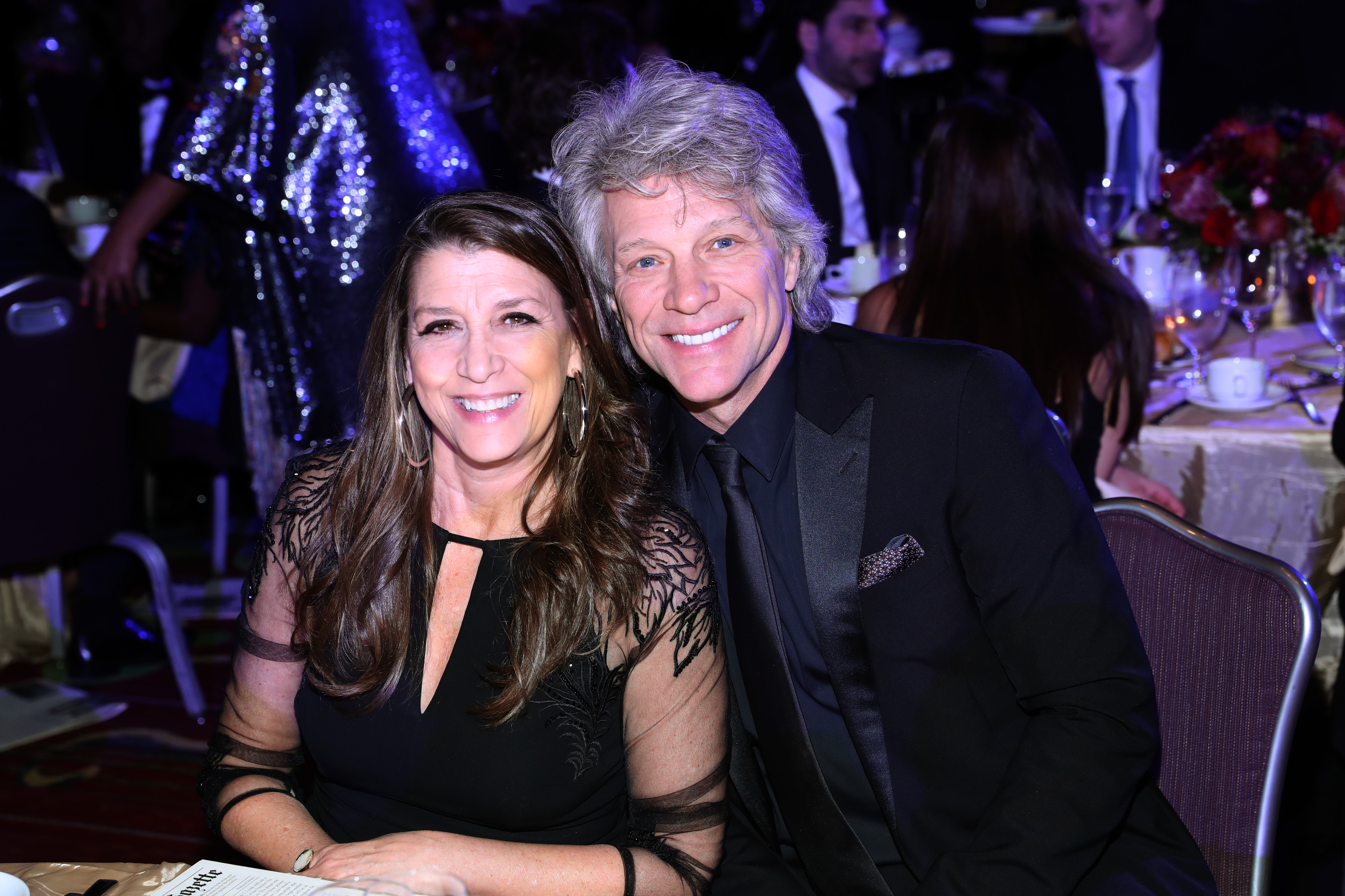 Dorothea Hurley and Jon Bon Jovi at the Jackie Robinson Foundation Robie Awards Dinner on March 2, 2020, in New York City. | Source: Getty Images