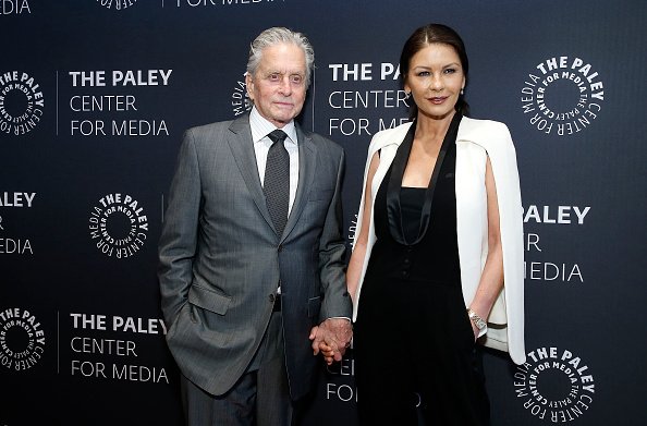 Michael Douglas and Catherine Zeta-Jones attend A Paley Honors Luncheon celebrating Michael Douglas at The Paley Center for Media | Photo: Getty Images