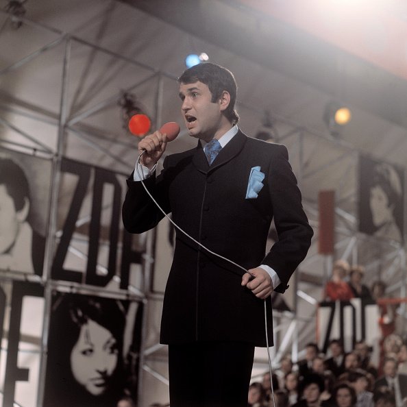 HITPARADE / DRAFI DEUTSCHER, Auftritt in der ZDF-Hitparade, 29. November 1969 | Quelle: Getty Images