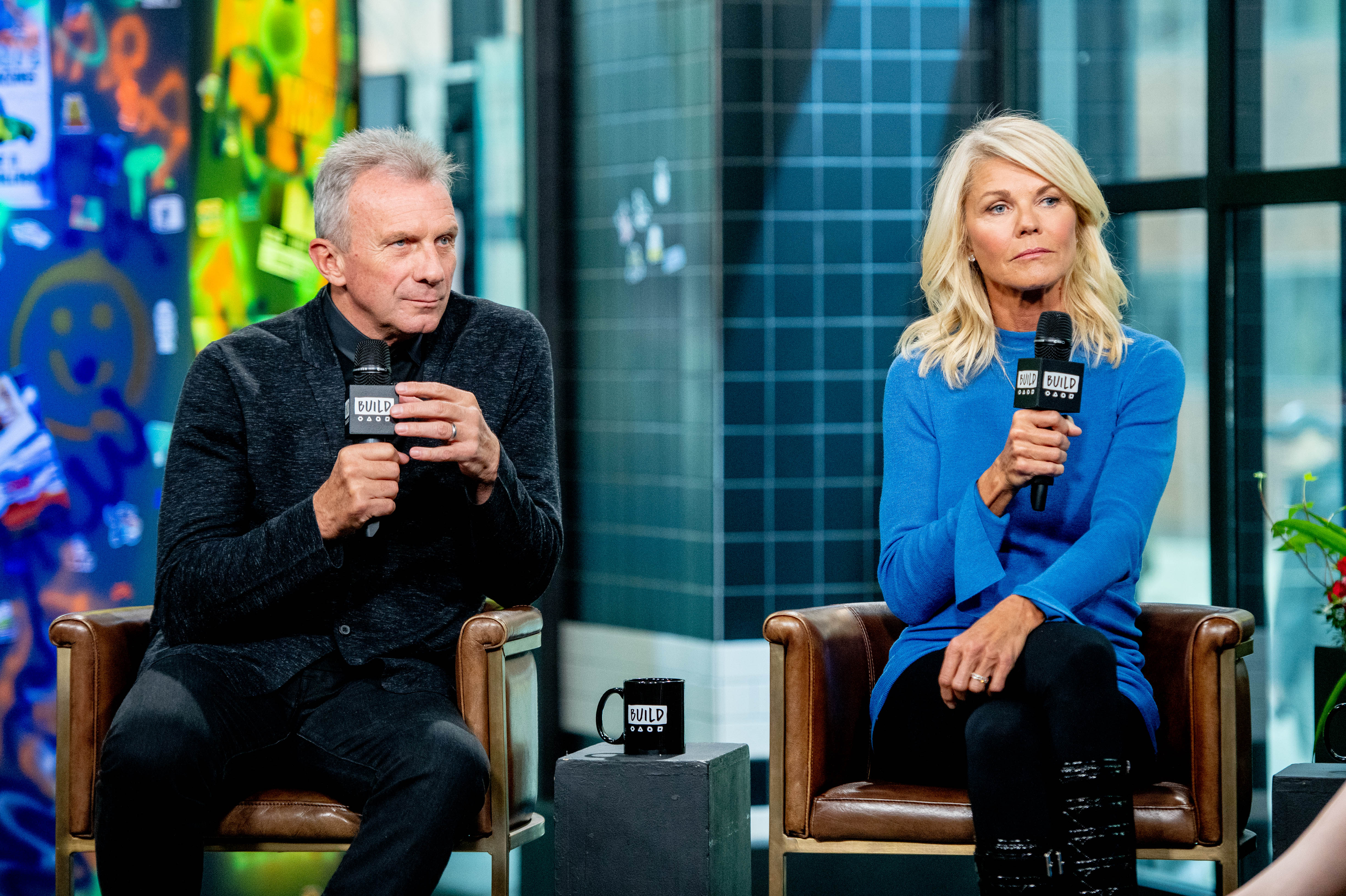 Joe and Jennifer Montana discussing "Breakaway from Heart Disease" with the Build Series in New York City | Source: Getty Images