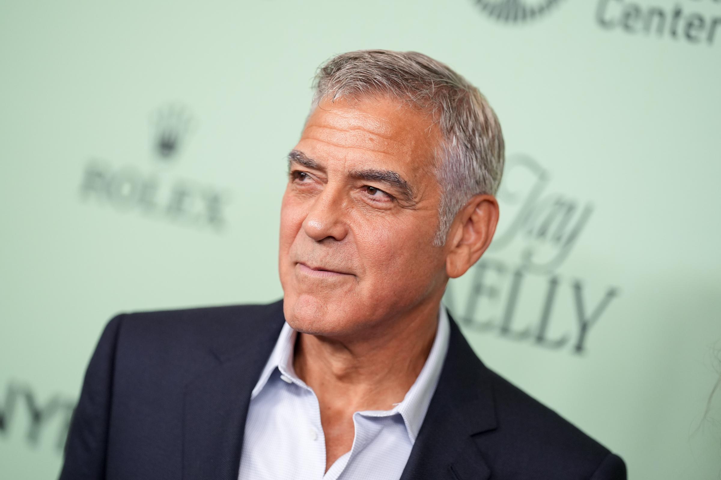 George Clooney at the "Jay Kelly" premiere at Alice Tully Hall in New York on September 29, 2025 | Source: Getty Images