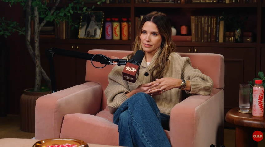 Sophia Bush during her appearance on the "Call Her Daddy" podcast from a video dated October 21, 2026. | Source: YouTube/Call Her Daddy