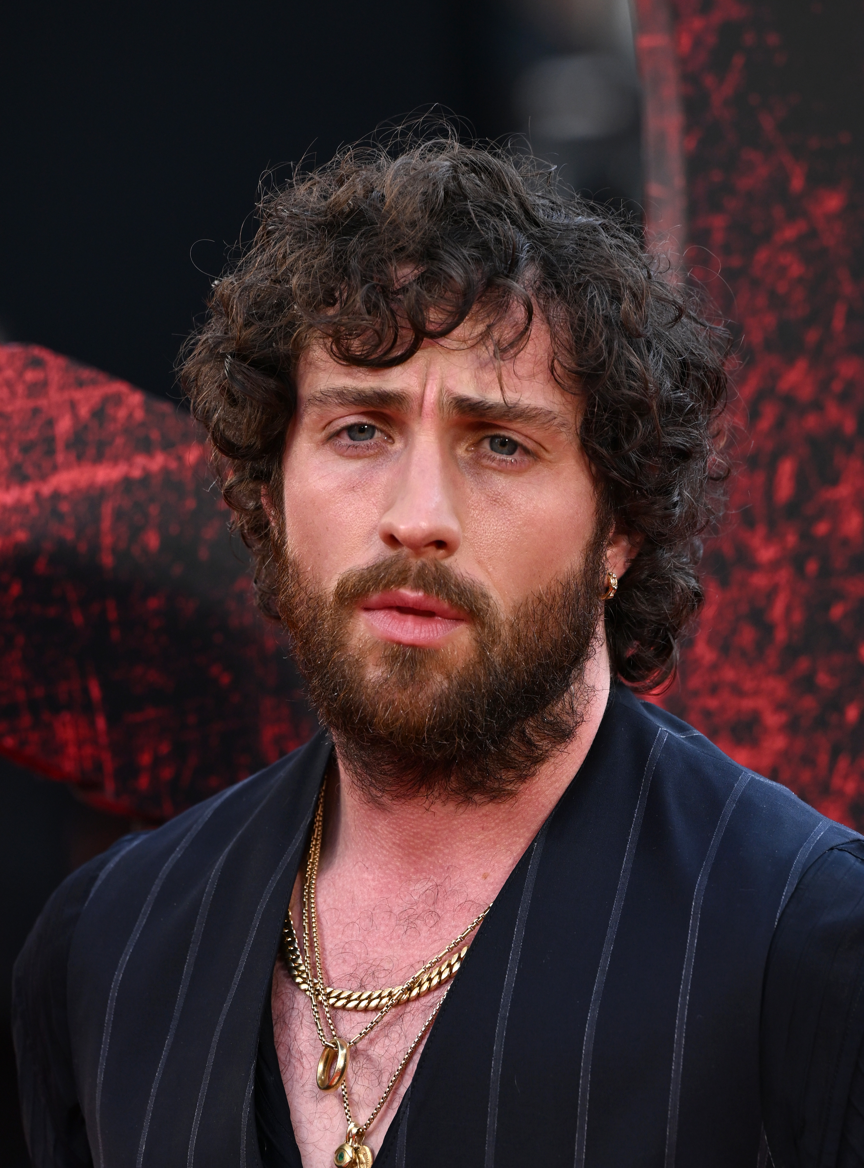 Aaron Taylor-Johnson attends the "28 Years Later" World Premiere at the Odeon Luxe Leicester Square on June 18, 2025 in London, England. | Source: Getty Images