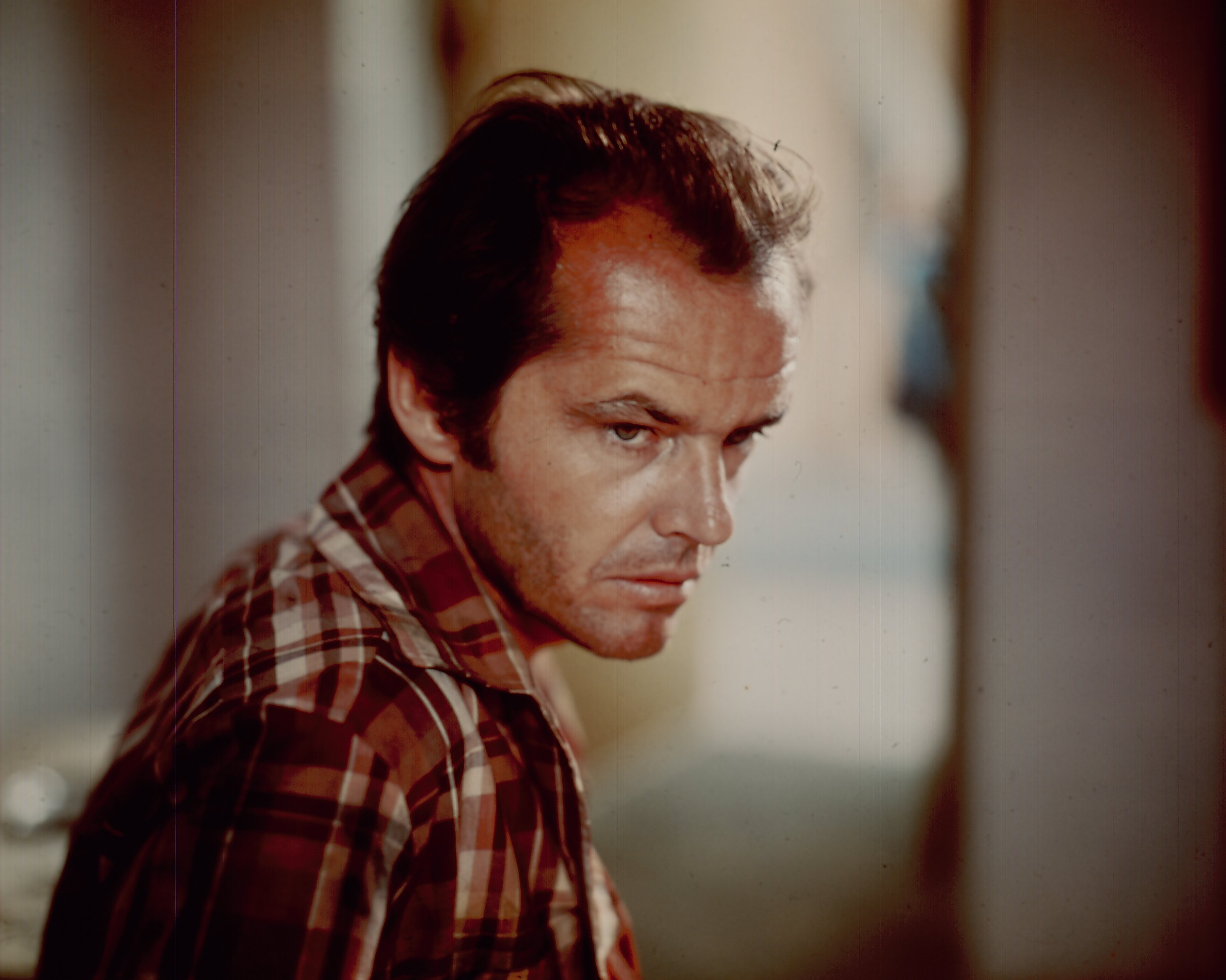 Jack Nicholson en una escena de la película "The Passenger", 1975. | Foto: Getty Images 