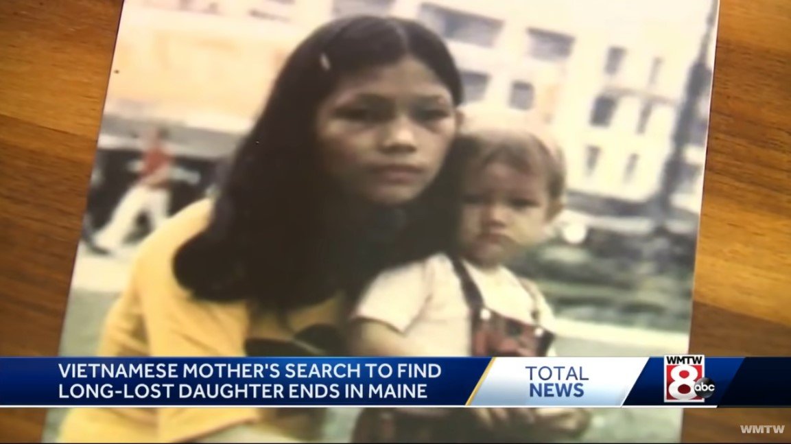 Photo of Nguyen Thi Dep and her daughter, Leigh Small | Source: Youtube/ WMTW-TV