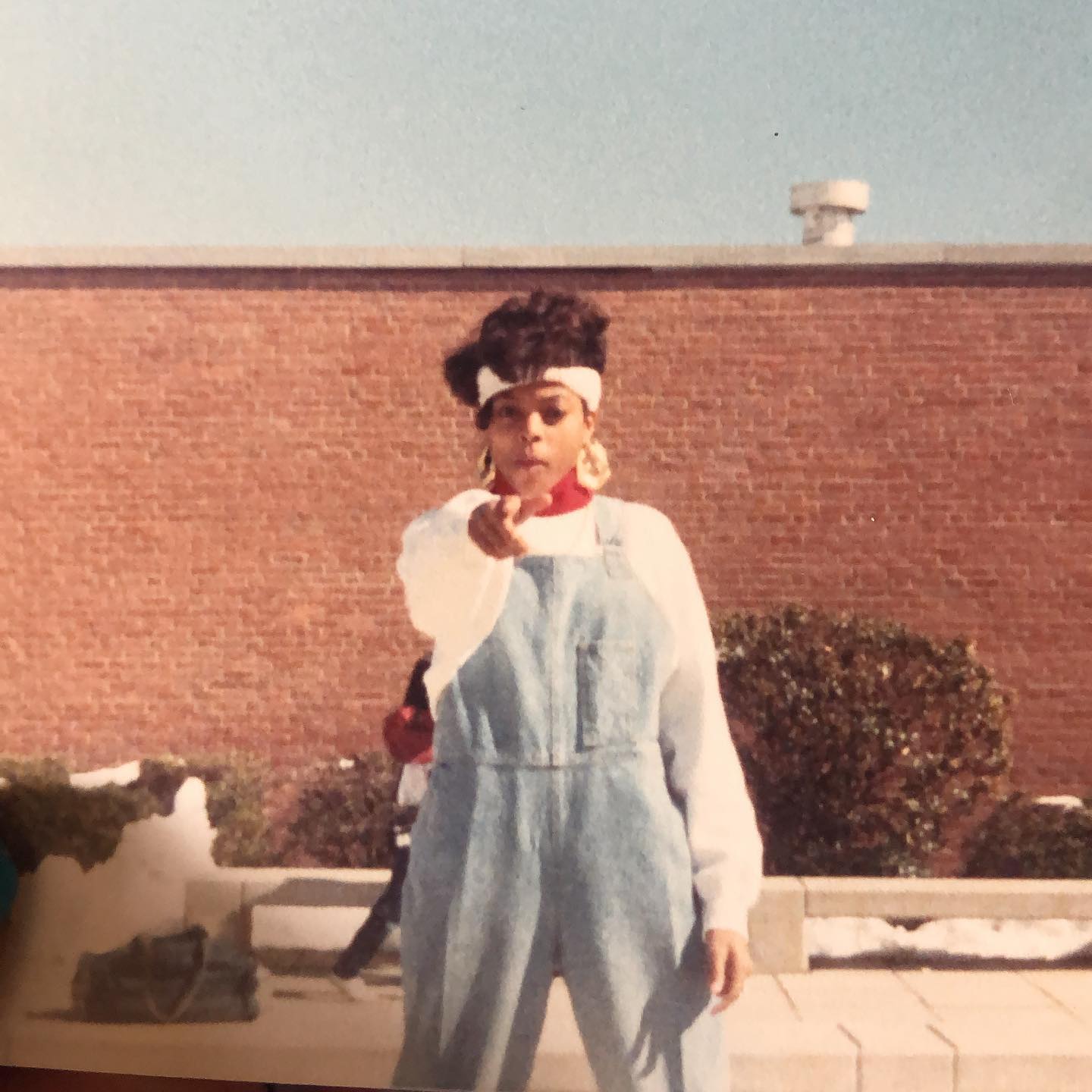 A nostalgic photo of the star when she was in high school, posted on August 21, 2020. | Source: Facebook/Taraji P. Henson