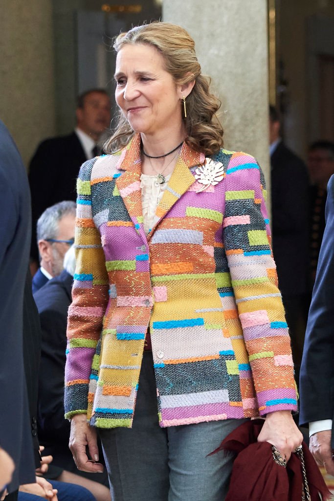 La Infanta Elena en los Premios Deportivos Nacionales 2017 el 10 de enero de 2019 en Madrid, España. | Imagen: Getty Images La Infanta Elena en los Premios Deportivos Nacionales 2017 el 10 de enero de 2019 en Madrid, España. | Imagen: Getty Images