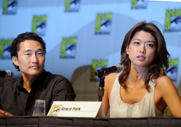 Daniel Dae Kim and Grace Park at San Diego Convention Center on July 23, 2010 in San Diego, California. | Photo: Getty Images