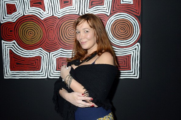 Elise Depardieu (Elise Ventre) attends the '3 Events in 1 Night' : Galerie Art Roch Launch Party At Galerie Art Roch on February 6, 2014 in Paris, France. (Photo by Foc Kan/WireImage)