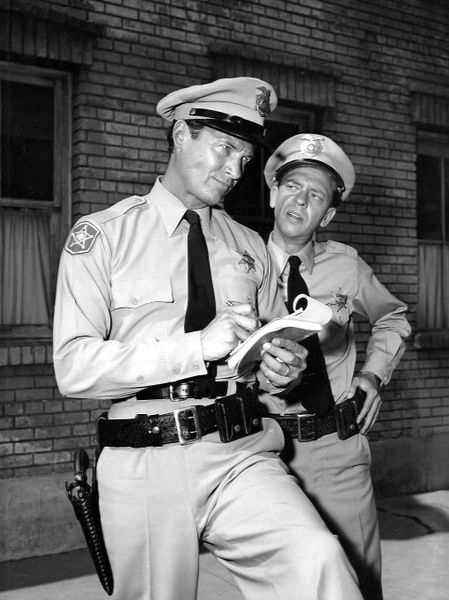 Don Knotts as Barney Fife from "The Andy Griffith Show." 