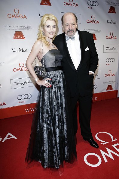 Ralph Siegel und seine Ex-Frau Kriemhild Jahn, Deutscher Filmball, 2010, München | Quelle: Getty Images