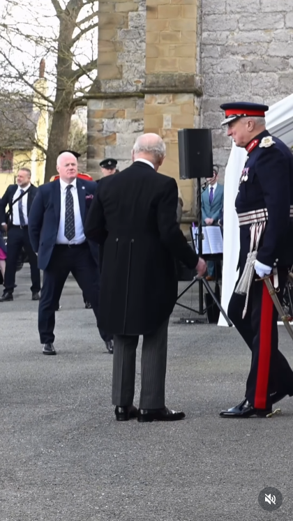 A screengrab of a video, dated 2 April 2026. | Source: Instagram/hellomag