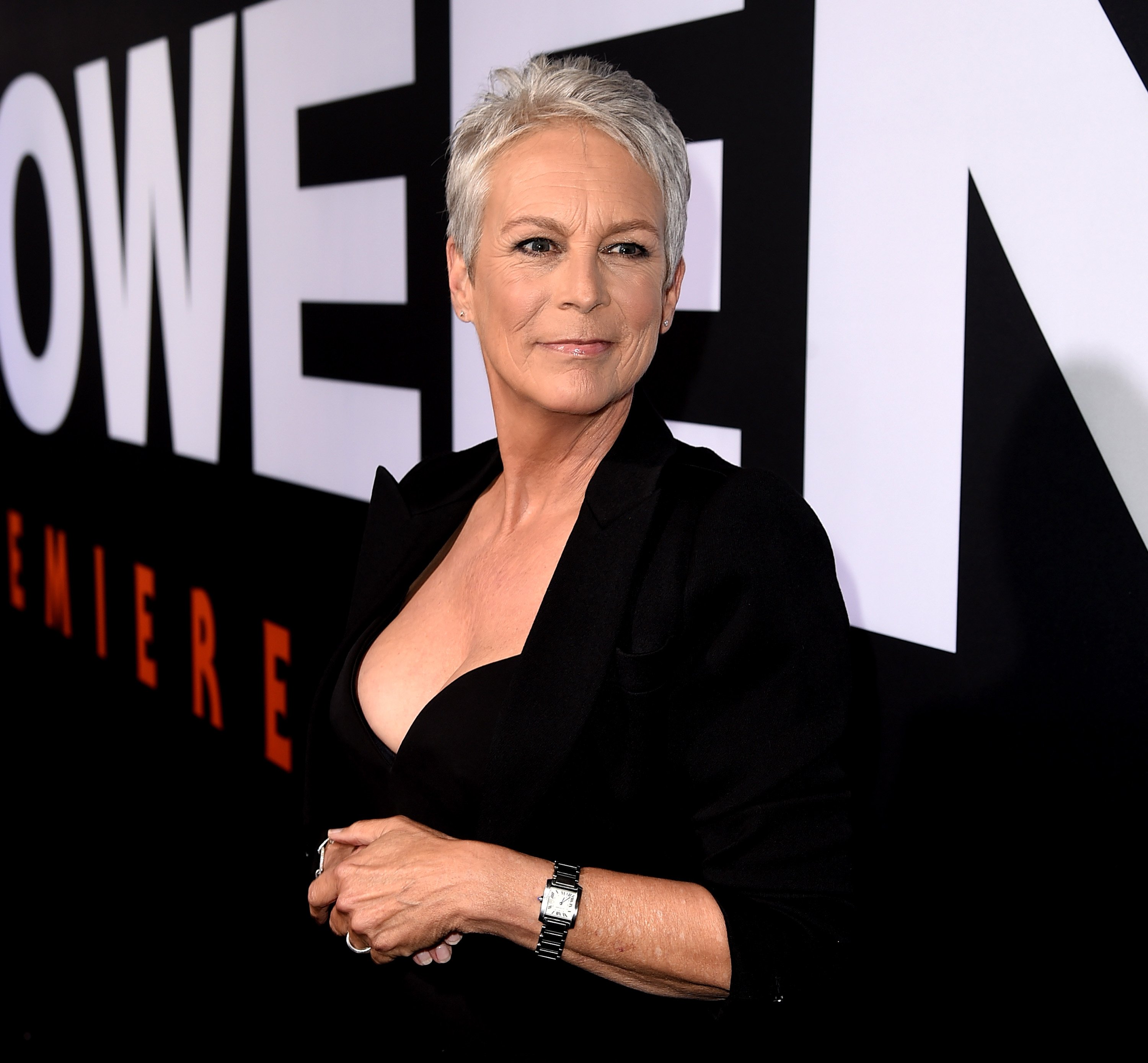 Jamie Lee Curtis at the premiere of Universal Pictures' "Halloween" at the TCL Chinese Theatre on October 17, 2018. | Source: Getty Image