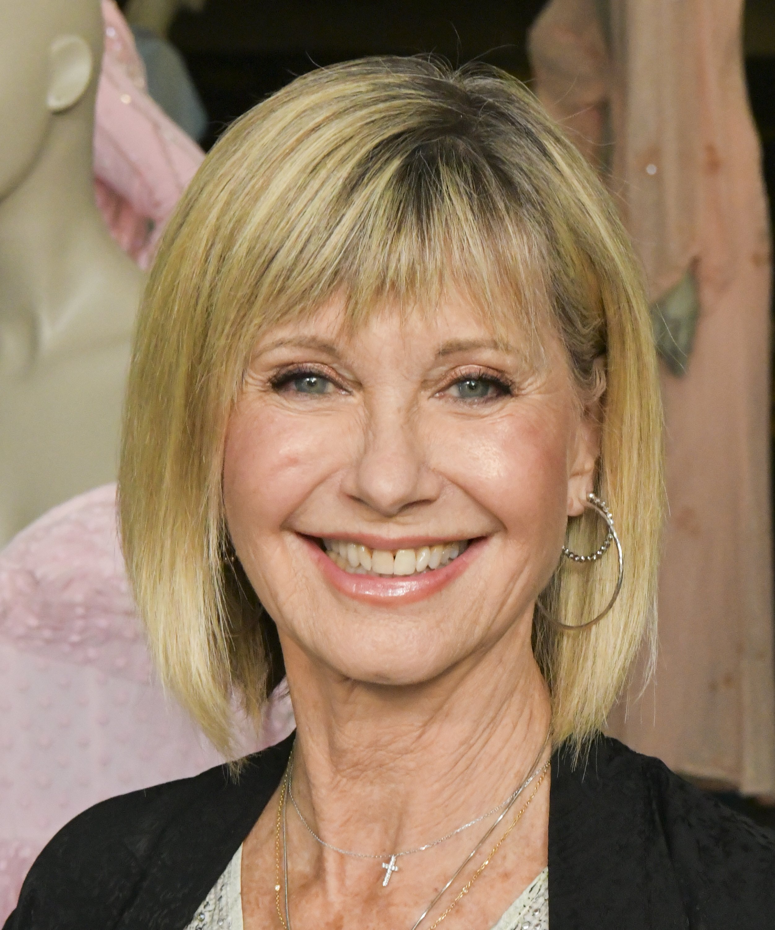 Olivia Newton-John attends the VIP reception for upcoming "Property of Olivia Newton-John Auction Event at Julien's Auctions on October 29, 2019, in Beverly Hills, California. | Source: Getty Images